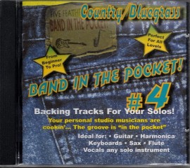 BAND IN THE POCKET! #4 Country & Bluegrass CD
