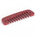 Anodized Aluminum RED Comb for Hohner Golden Melody