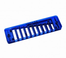 Comb Plastic Blues Session Steel - Sparkling Blue