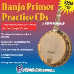 The Banjo Primer Practice CDs by Geoff Hohwald
