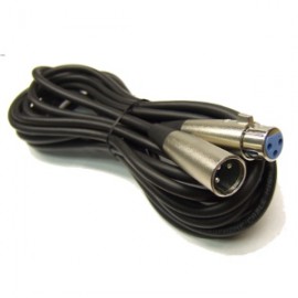 6ft - Shielded 3-Pin XLR Extension Microphone Mic Audio Cable Male Female M/F