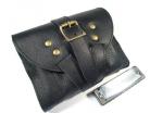 CLOSEOUT - "Ever Ready" Leather Blues Harmonica Case (Black)