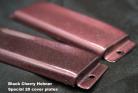 Hohner Special 20 cover plate set in Black Cherry powder coat.