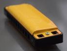 POWDER COAT DEAL - Lee Oskar Diatonic Harmonica with Safety Yellow Covers