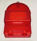 Polycarbonate Smokey Amp Case - Red Sparkle