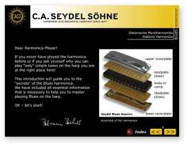 Seydel Soundcheck Vol. 1 - Beginner Pack without harmonica